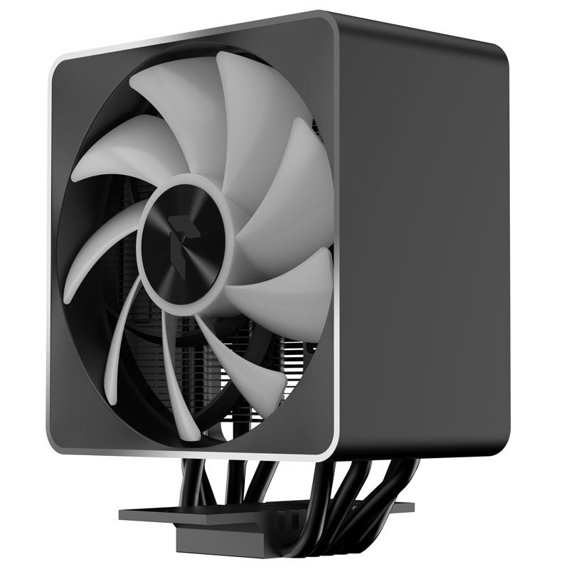 APNX AP1-V CPU-kjøler 120 mm ARGB svart 245 W TDP - APNX