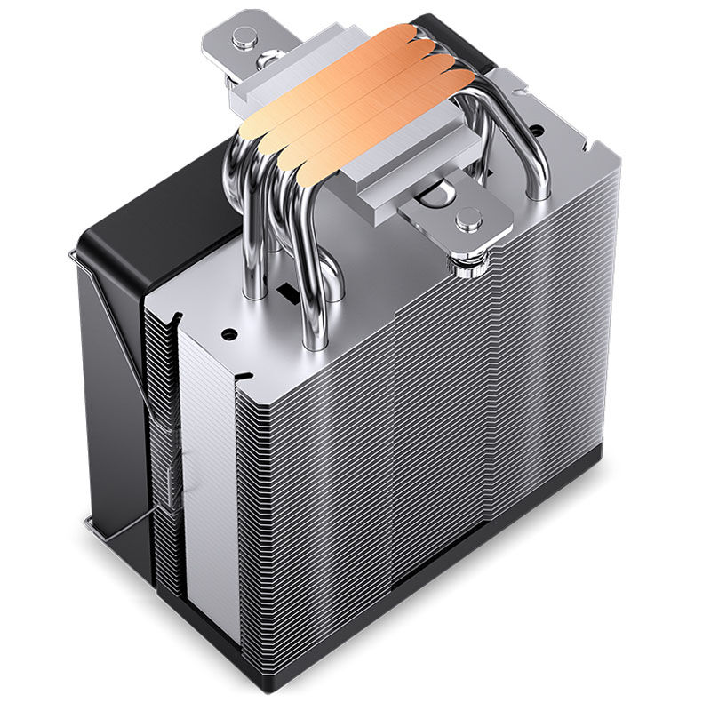 Jonsbo CR-1000 EVO RGB CPU-kjøler 120 mm hvit 220 W TDP - Jonsbo