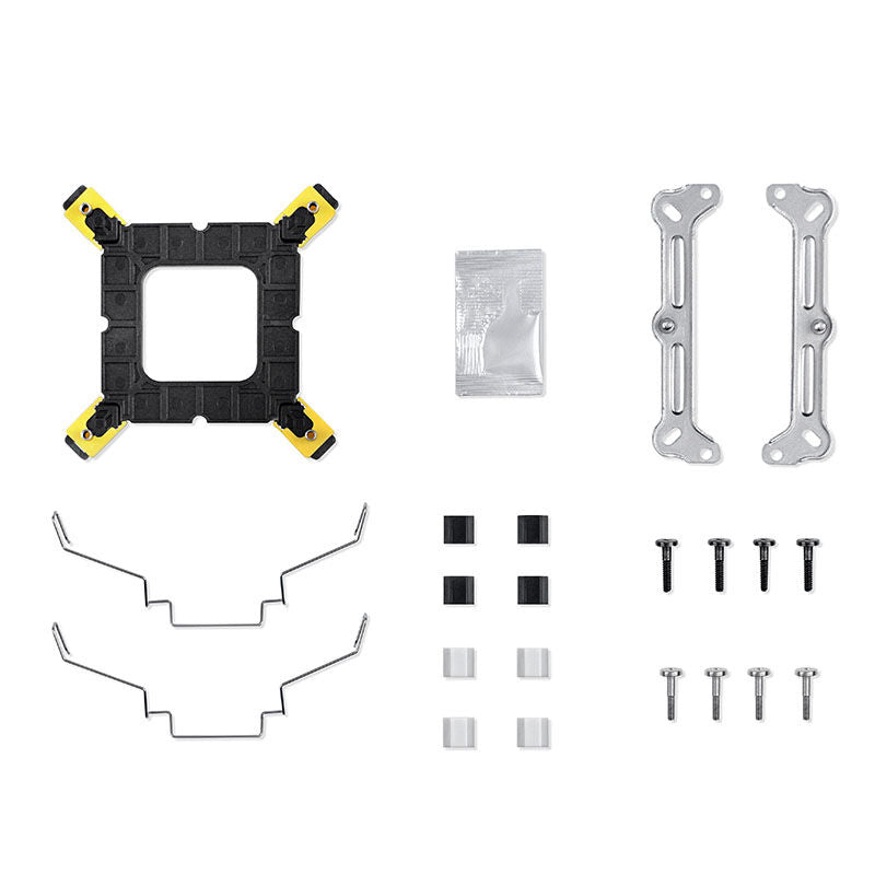 Jonsbo CR-1000 EVO ARGB CPU-kjøler 120 mm PWM 220 W TDP svart - Jonsbo