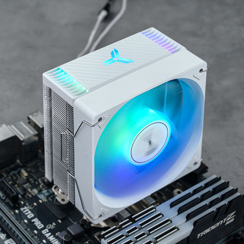 Jonsbo CR-1000 EVO ARGB CPU-kjøler 120 mm PWM 220 W TDP svart - Jonsbo