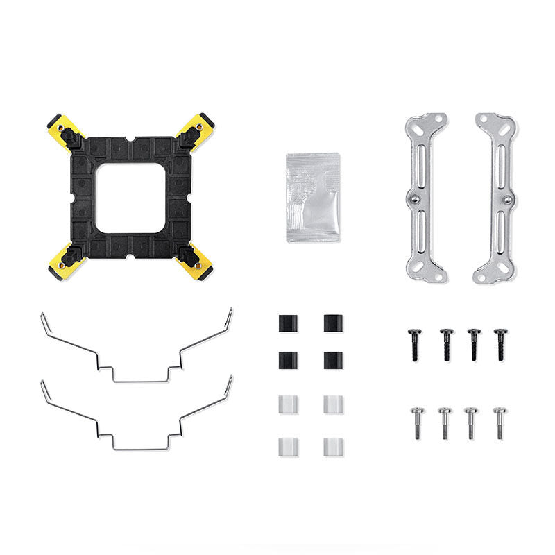Jonsbo CR-1400 EVO ARGB CPU-kjøler 92 mm 180 W TDP hvit - Jonsbo