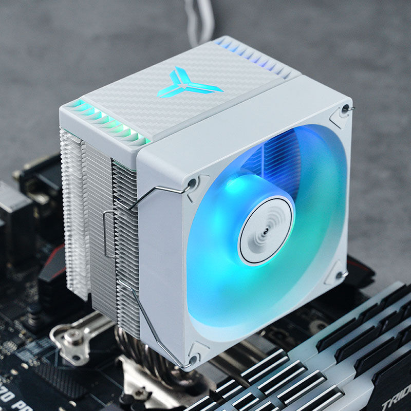 Jonsbo CR-1400 EVO ARGB CPU-kjøler 92 mm 180 W TDP hvit - Jonsbo