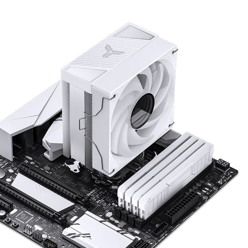 Jonsbo CR-1000 V2 PRO RGB CPU-kjøler 120 mm hvit - Jonsbo
