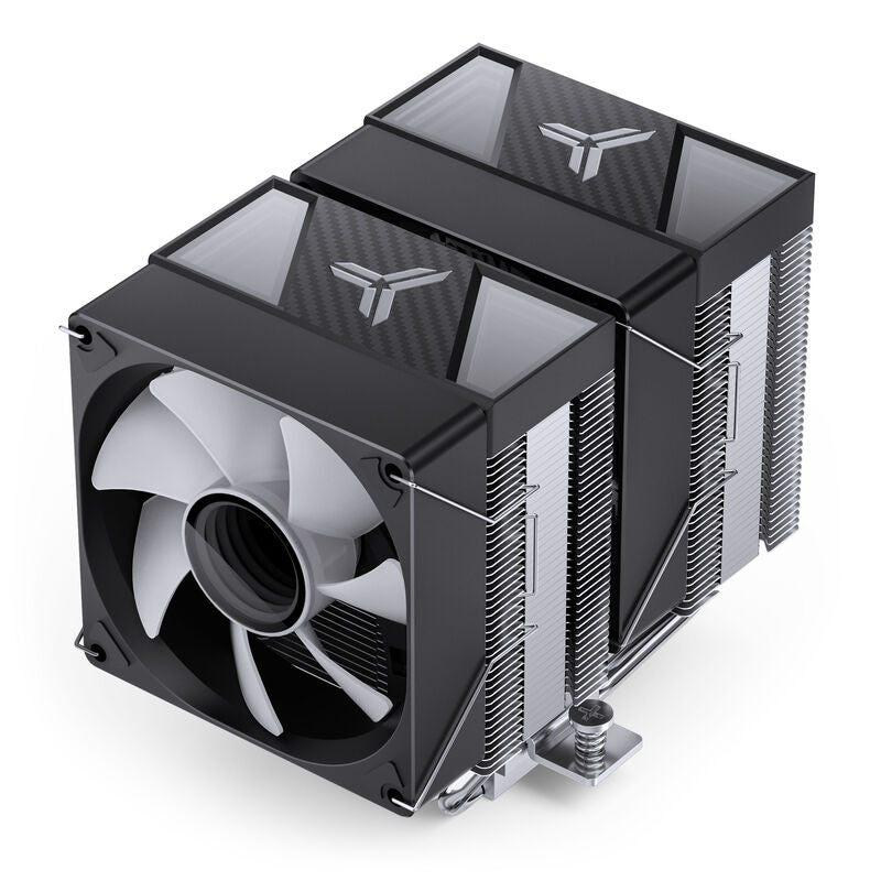 Jonsbo CR-1400 DV2 CPU-kjøler dobbelttårn 92 mm svart - Jonsbo