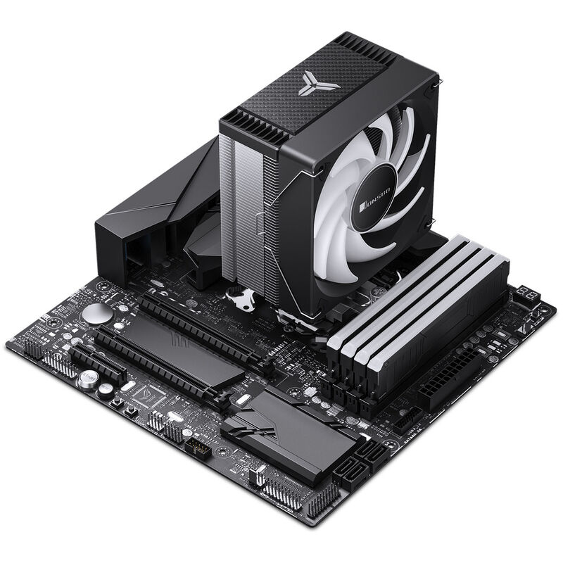 Jonsbo CR-1000MAX CPU-kjøler 120 mm RGB 220 W TDP svart - Jonsbo