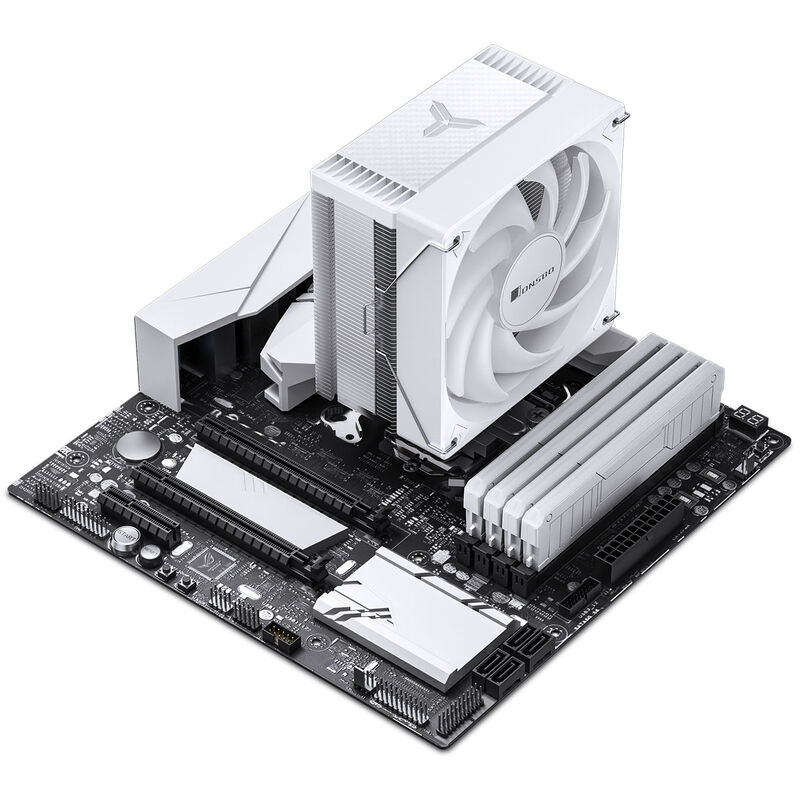 Jonsbo CR-1000MAX CPU-kjøler 120 mm RGB 220 W TDP svart - Jonsbo