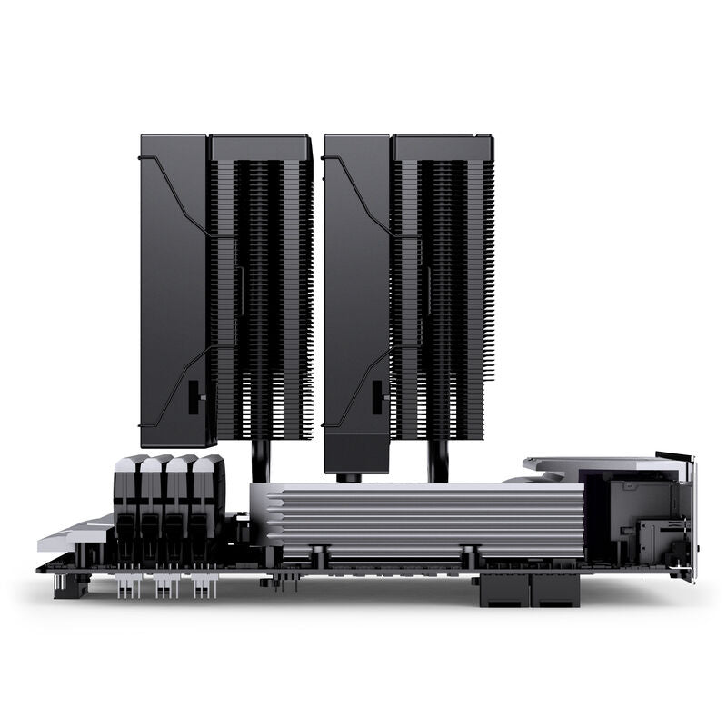 Jonsbo CA90 CPU-kjøler dobbelttårn 130/120 mm PWM ARGB svart - Jonsbo