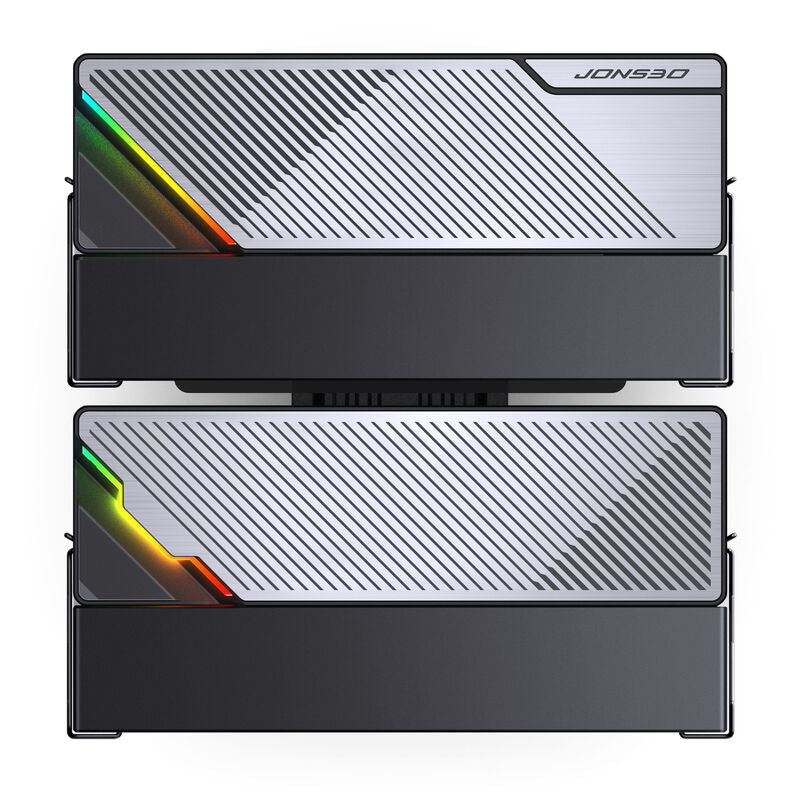 Jonsbo CA90 CPU-kjøler dobbelttårn 130/120 mm PWM ARGB svart - Jonsbo
