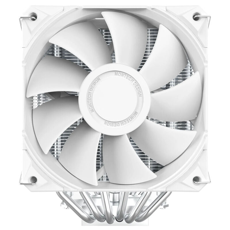 Montech NX600 CPU-kjøler dobbelttårn 2x 120 mm svart - Montech