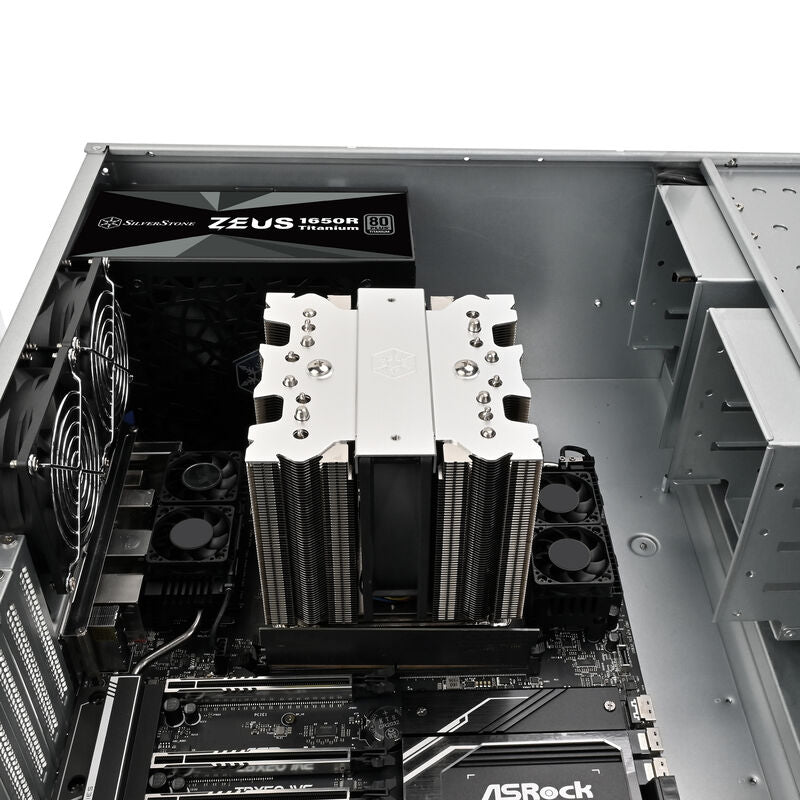 SilverStone SST-XED120S-WS CPU-kjøler dobbelttårn 450 W TDP - SilverStone