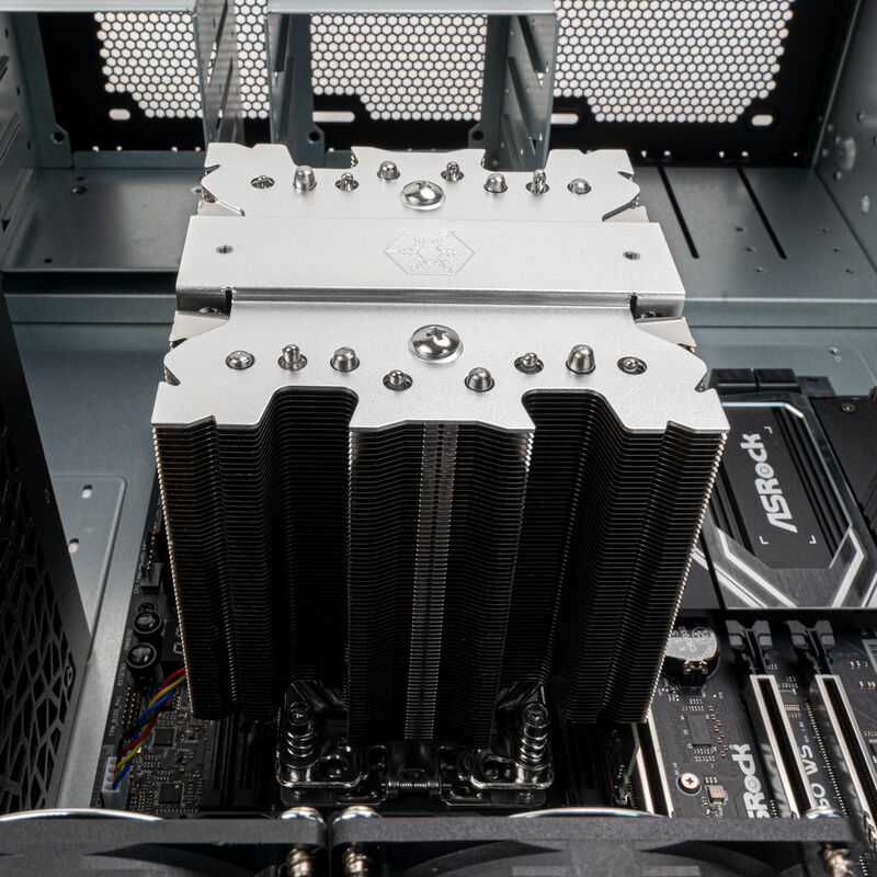 SilverStone SST-XED120S-WS CPU-kjøler dobbelttårn 450 W TDP - SilverStone
