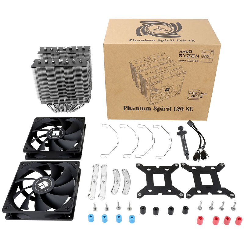 Thermalright Phantom Spirit 120 SE CPU-kjøler dobbelttårn 280 W - Thermalright