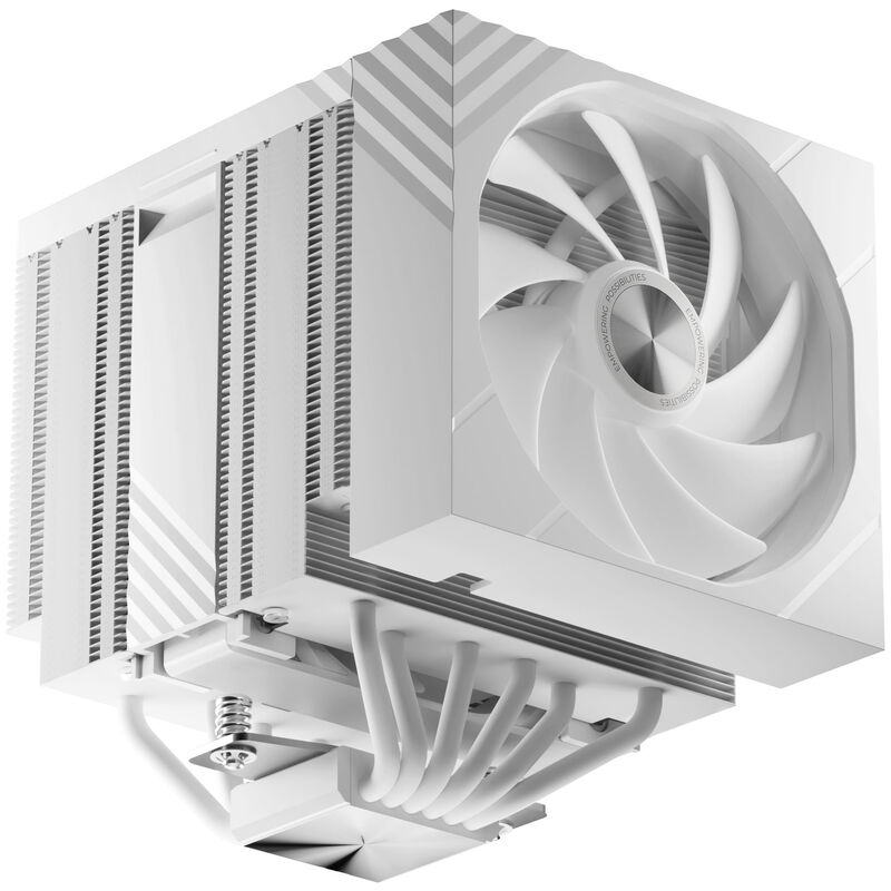 TRYX TURRIS T620 CPU-kjøler dobbelttårn 5" skjerm 120 mm svart - TRYX