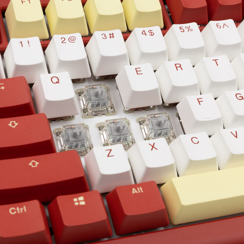 Ducky ProjectD x Fallout Tinker 75 tastatur + Nuka-Cola musematte MX2A Speed-Silver - Ducky