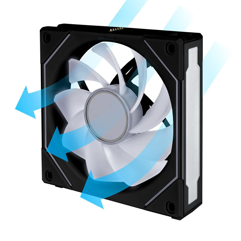 Lian Li UNI FAN SL-INF 120 Reverse Blade ARGB PWM vifte 3-pakning - Lian Li