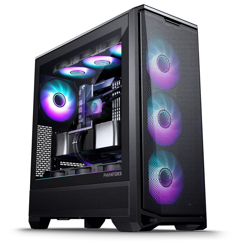 Phanteks Eclipse G400A kabinett midtårn + Glacier M25 Gen2 AIO - Phanteks
