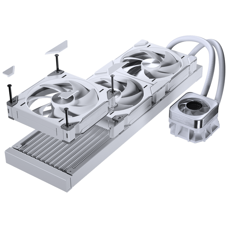 HAVN HS 420 VGPU kabinett + Phanteks Glacier One 420D30 AIO - HAVN