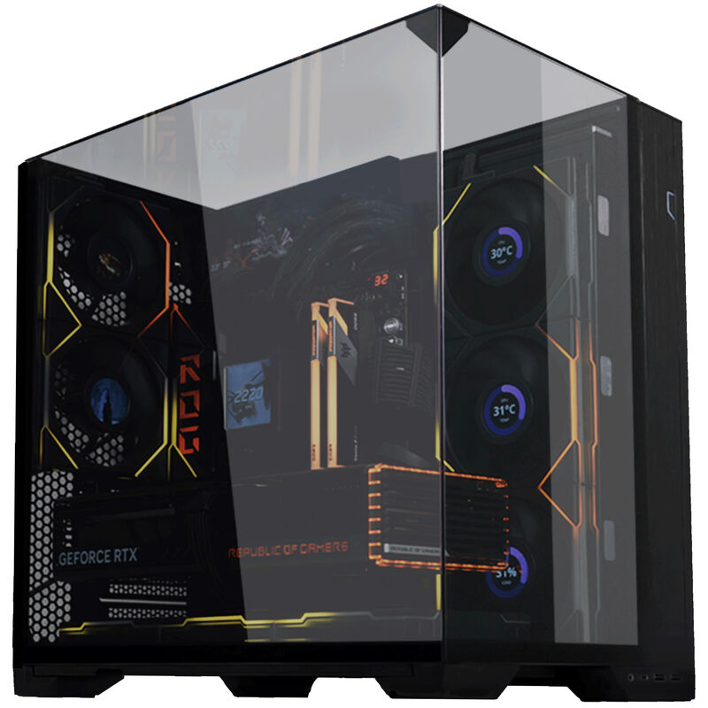 Lian Li O11 Vision Compact kabinett bundle HydroShift II 360 AiO - Lian Li