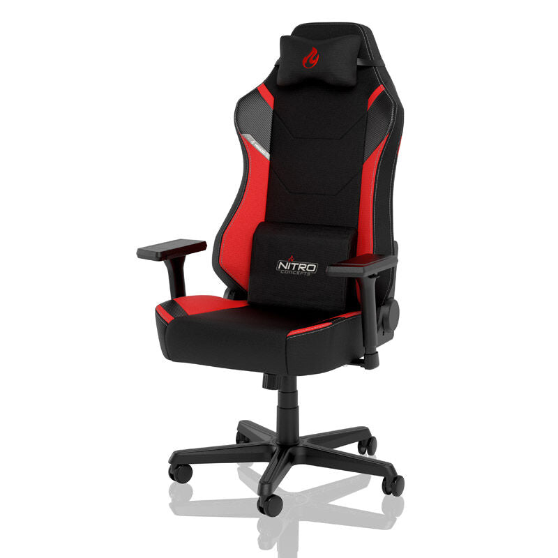 Nitro Concepts X1000 gamingstol Radiant White stoff - Nitro Concepts