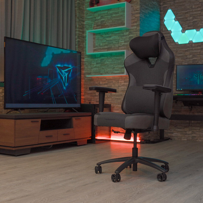 ThunderX3 EAZE Loft gamingstol svart/grå 150 kg - ThunderX3