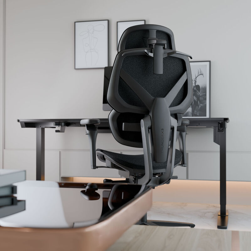 ThunderX3 FLEX Pro ergonomisk gamingstol mesh svart - ThunderX3