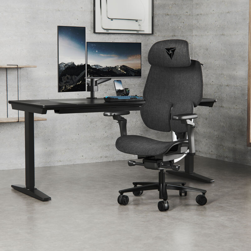 ThunderX3 FLEX Pro ergonomisk gamingstol mesh svart - ThunderX3