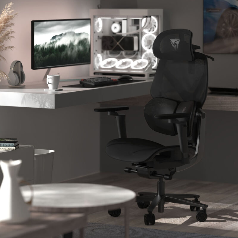 ThunderX3 FLEX Pro ergonomisk gamingstol mesh svart - ThunderX3
