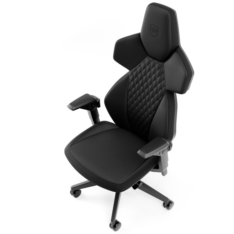 noblechairs DAWN gamingstol kunstlær svart 110 kg - noblechairs