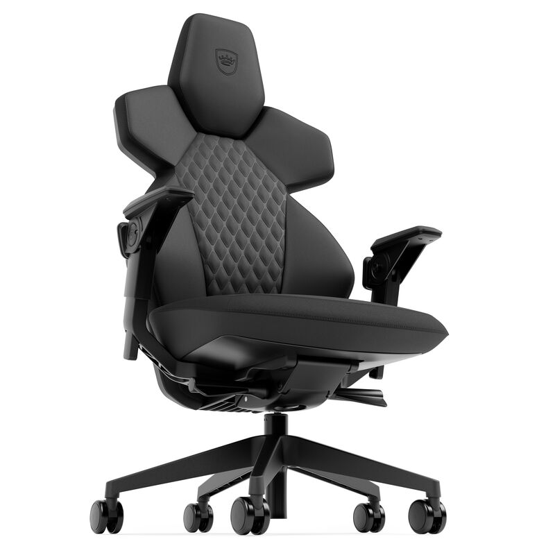 noblechairs DAWN gamingstol kunstlær svart 110 kg - noblechairs