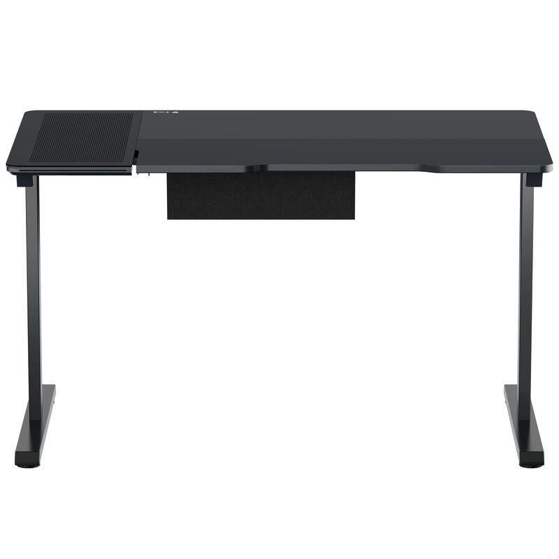 ThunderX3 LAB-X Lite gamingpult 130 cm herdet glass svart - ThunderX3