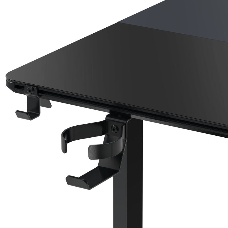 ThunderX3 LAB-X Lite gamingpult 130 cm herdet glass svart - ThunderX3