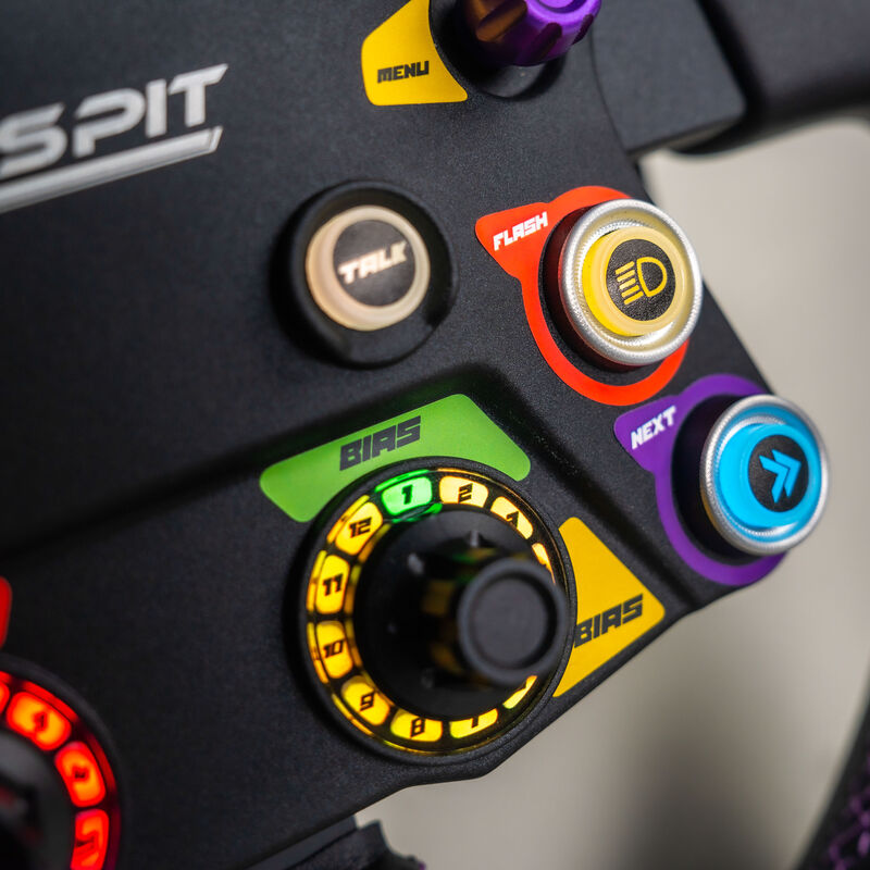 CONSPIT 310 APEX simracingratt 310 mm ARGB display svart - Conspit