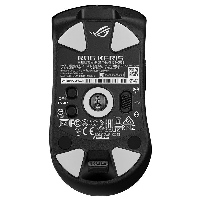 ASUS ROG Keris Wireless AimPoint gamingmus trådløs 36000 DPI - ASUS