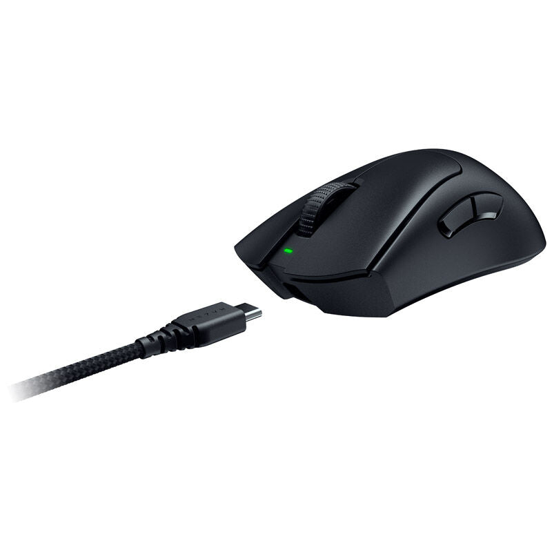 Razer DeathAdder V3 Pro trådløs gamingmus 30K DPI hvit - Razer