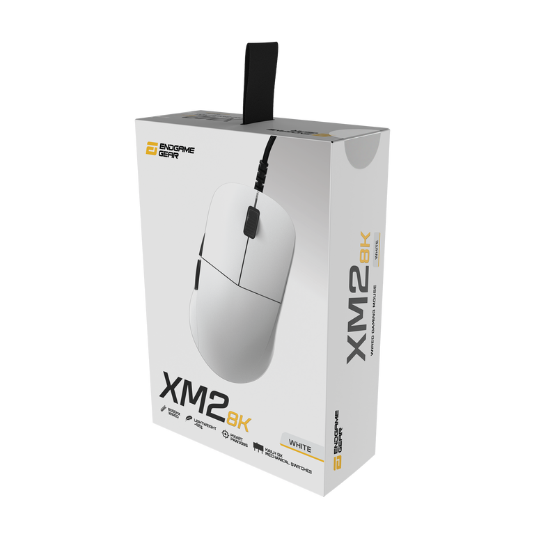 Endgame Gear XM2 8K kablet gamingmus 8000 Hz Frost - Endgame Gear