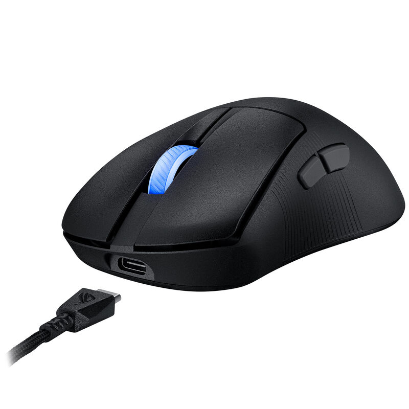 ASUS ROG Keris II Ace trådløs gamingmus 42000 DPI hvit - ASUS