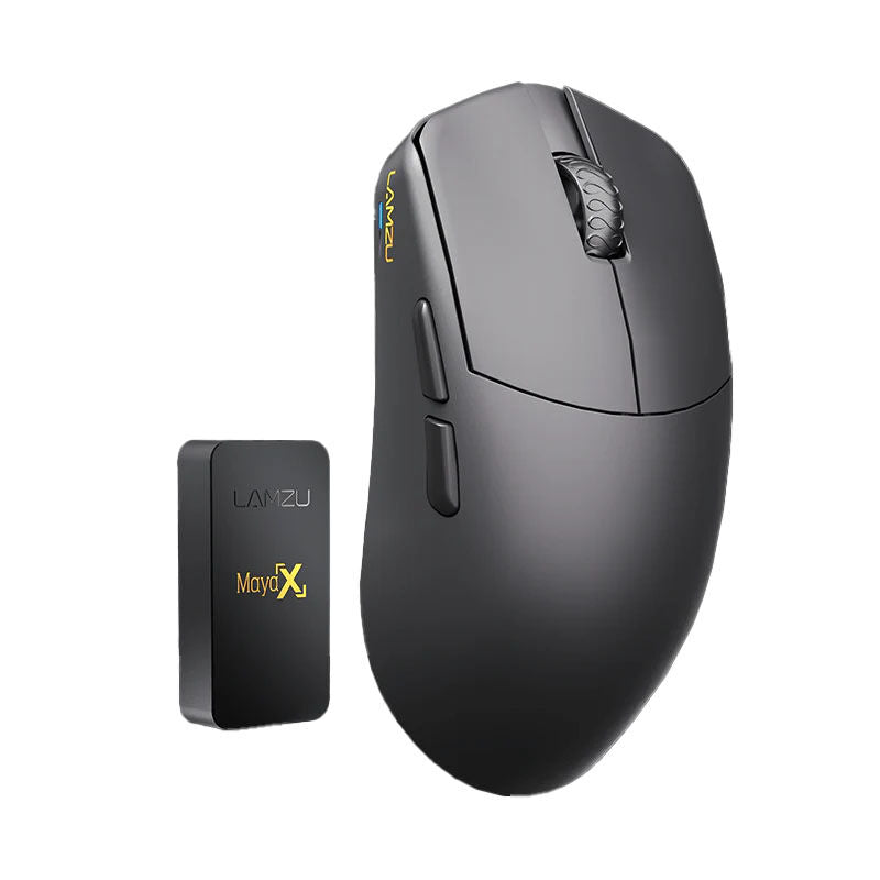 Lamzu Maya X trådløs gamingmus 8000 Hz 30000 DPI 47 g svart - Lamzu