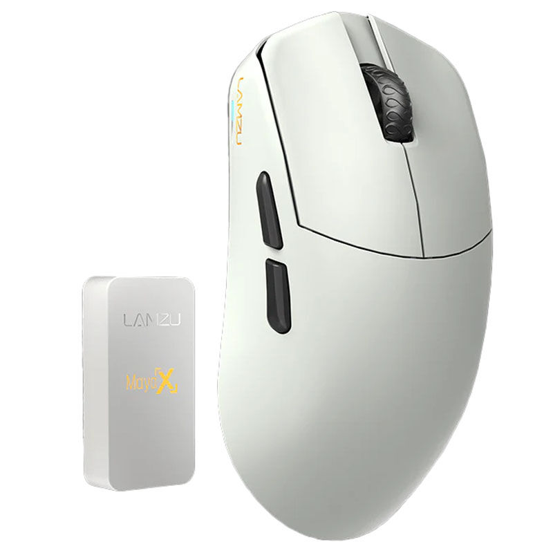 Lamzu Maya X trådløs gamingmus 8000 Hz 30000 DPI 47 g svart - Lamzu