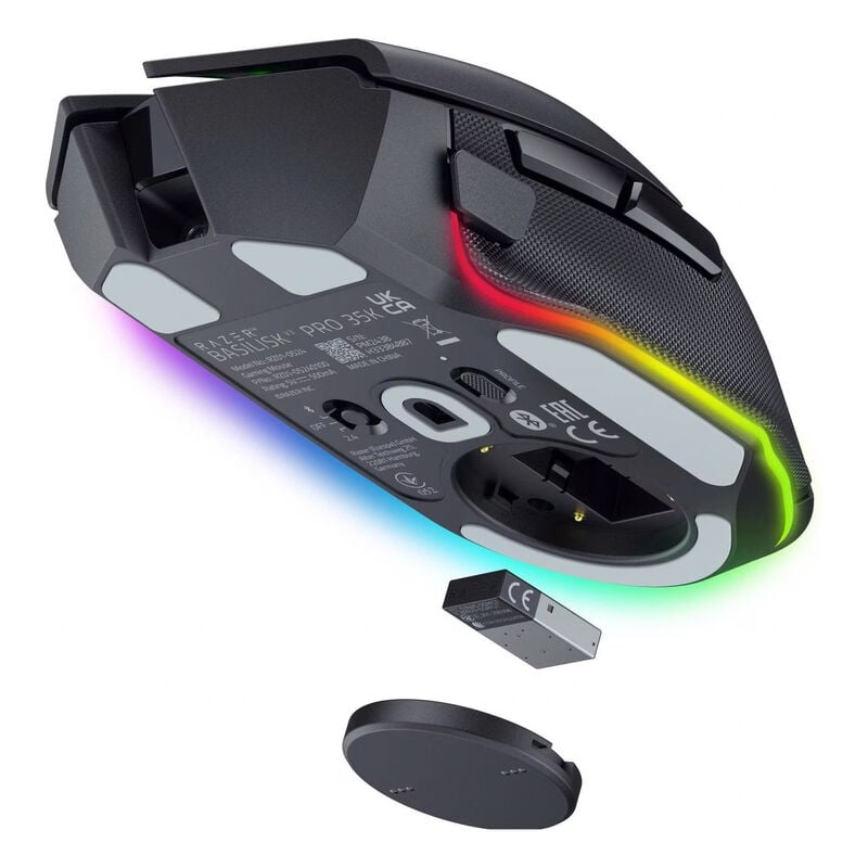 Razer Basilisk V3 Pro 35K trådløs gamingmus RGB hvit - Razer
