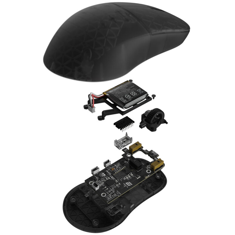 Endgame Gear XM2w 4k v2 trådløs gamingmus 4000 Hz Dark Frost - Endgame Gear