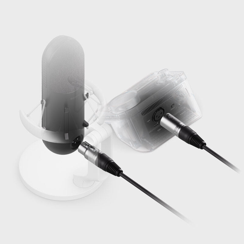 SteelSeries Alias Pro mikrofon med XLR Stream Mixer RGB - SteelSeries