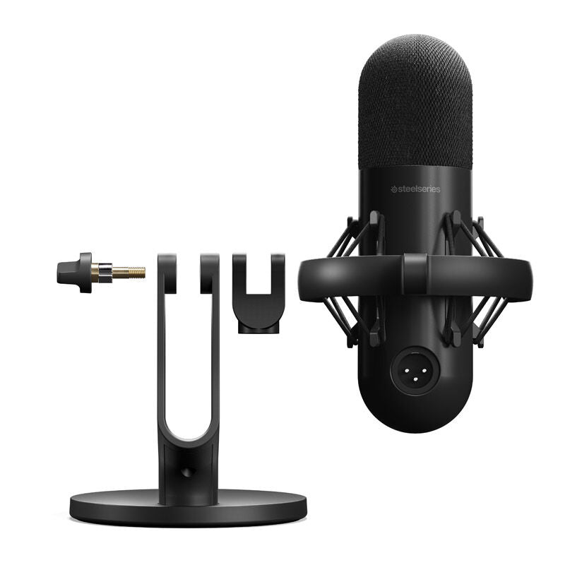 SteelSeries Alias Pro mikrofon med XLR Stream Mixer RGB - SteelSeries