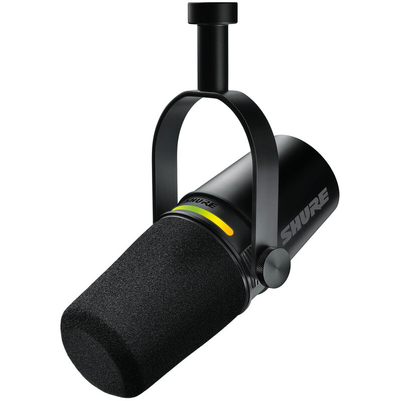 Shure MV7+ podcastmikrofon XLR/USB-C dynamisk hvit - Shure