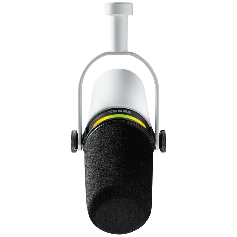 Shure MV7+ podcastmikrofon XLR/USB-C dynamisk hvit - Shure