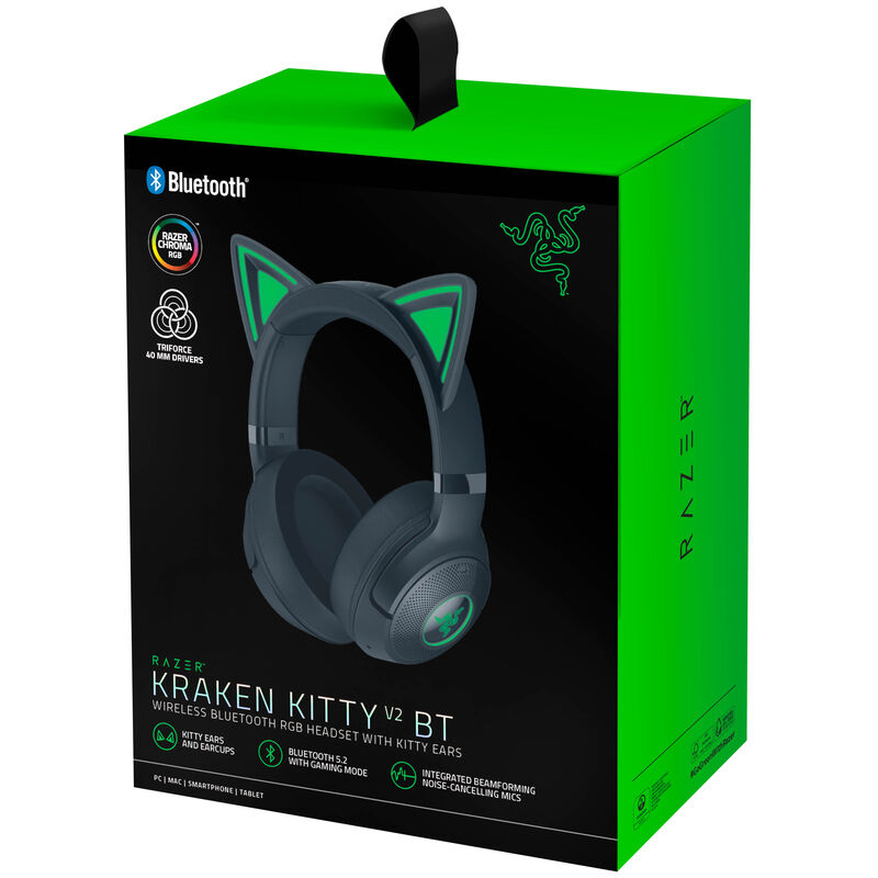 Razer Kraken Kitty V2 BT trådløs gamingheadset Bluetooth RGB - Razer