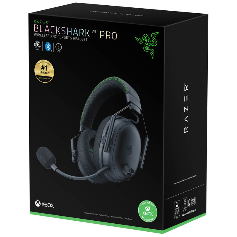 Razer BlackShark V3 Pro trådløst gamingheadset for Xbox svart - Razer