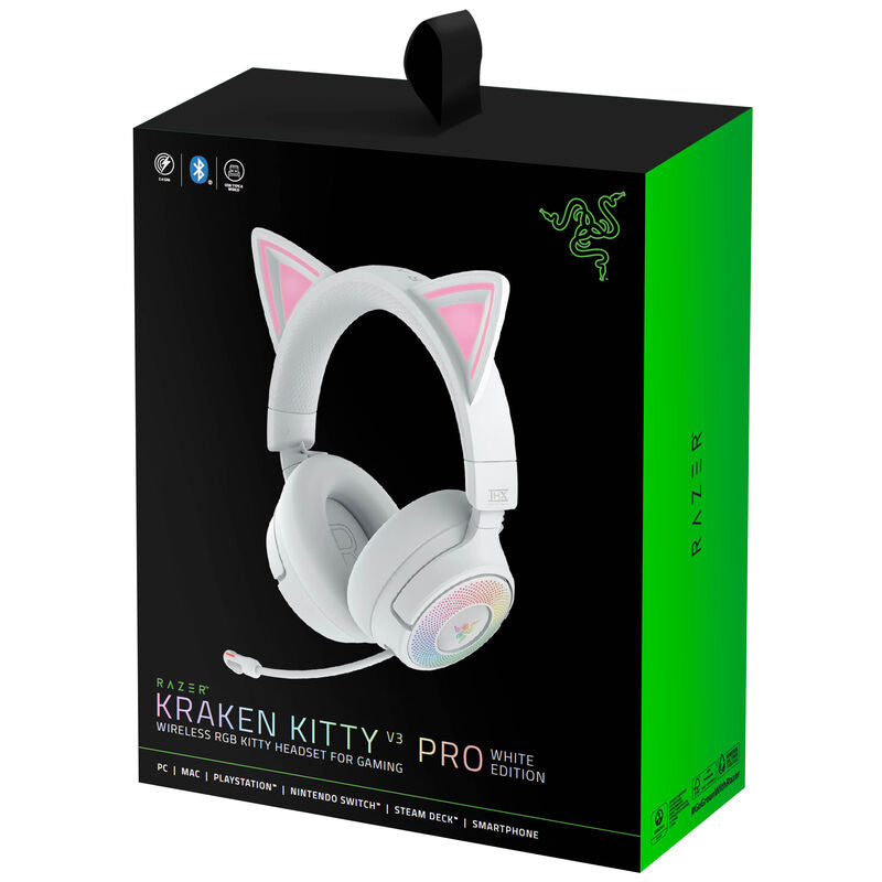 Razer Kraken Kitty V3 Pro trådløs gamingheadset Chroma RGB - Razer