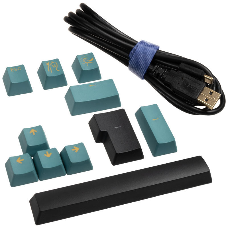 Ducky One 2 TKL PBT gamingtastatur RGB MX-Black svart - Ducky