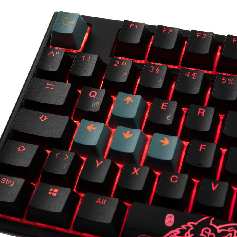 Ducky One 2 TKL PBT gamingtastatur RGB MX-Black svart - Ducky