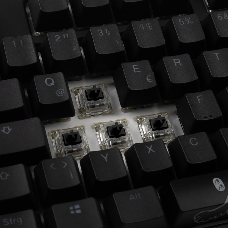Ducky One 2 TKL PBT gamingtastatur RGB MX-Black svart - Ducky
